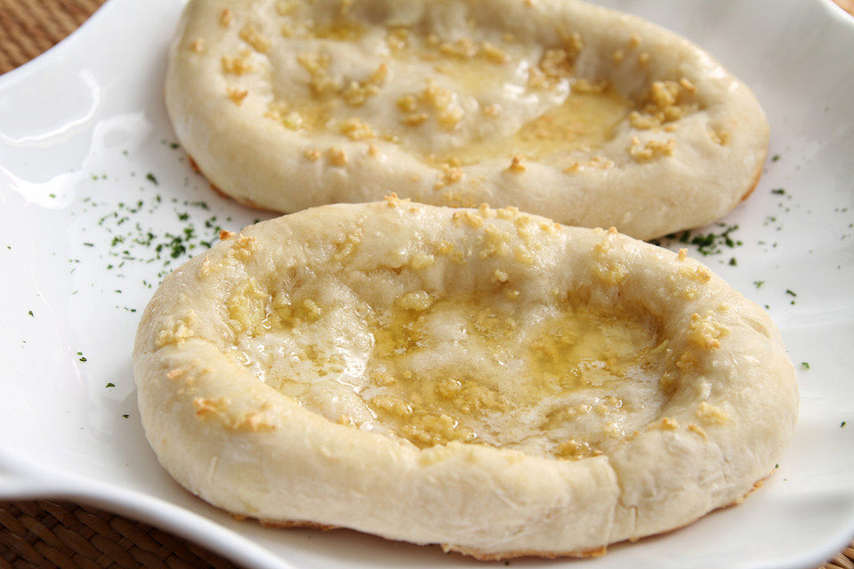 Fluffiges Naan Brot