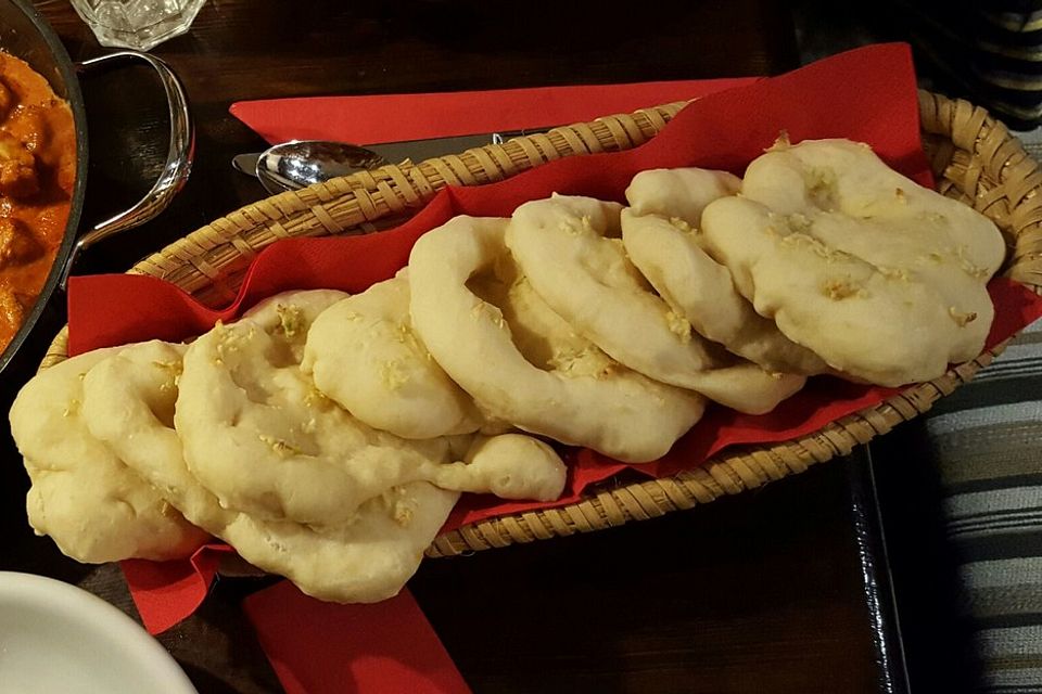 Fluffiges Naan Brot