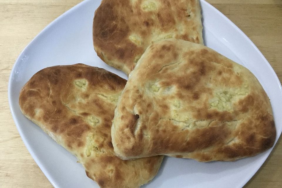 Fluffiges Naan Brot