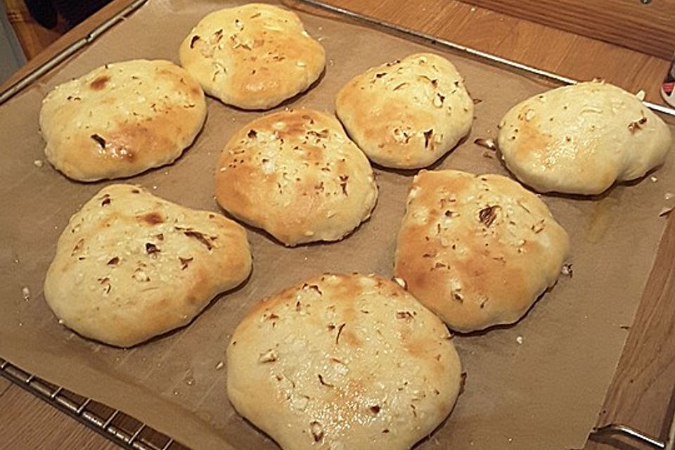 Fluffiges Naan Brot