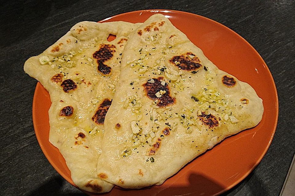 Fluffiges Naan Brot