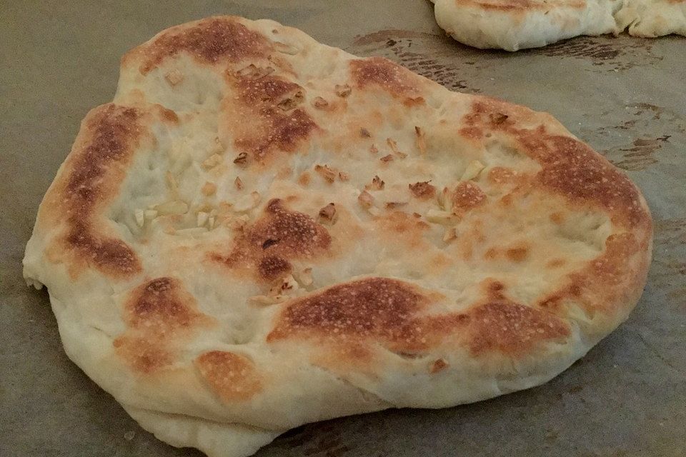 Fluffiges Naan Brot