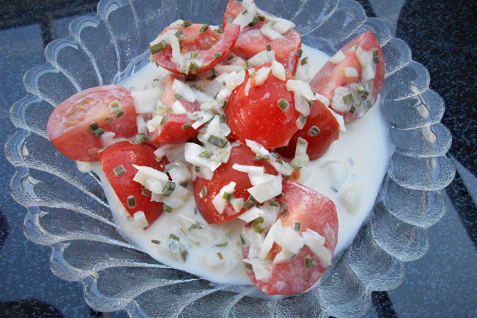 Joghurt-Dressing mit sahnigem Geschmack