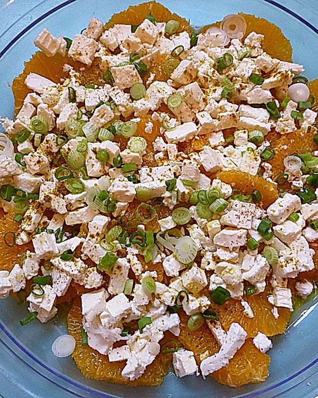 Orangen-Feta-Salat