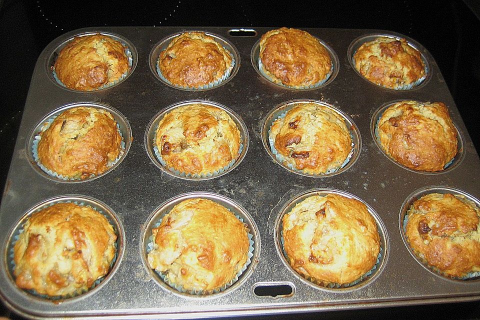 Kokosnuss - Bananen - Muffins