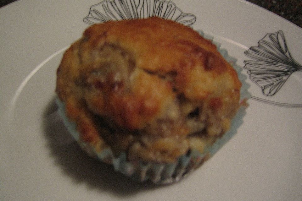 Kokosnuss - Bananen - Muffins