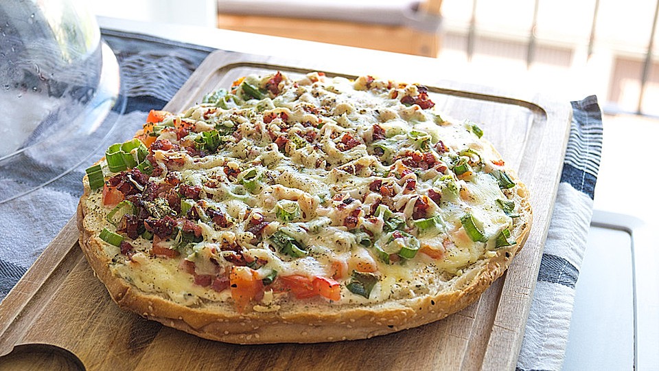 Hausgemachte Fladenbrot Pizza Lecker Und Lustig Von Andre 3 Chefkoch