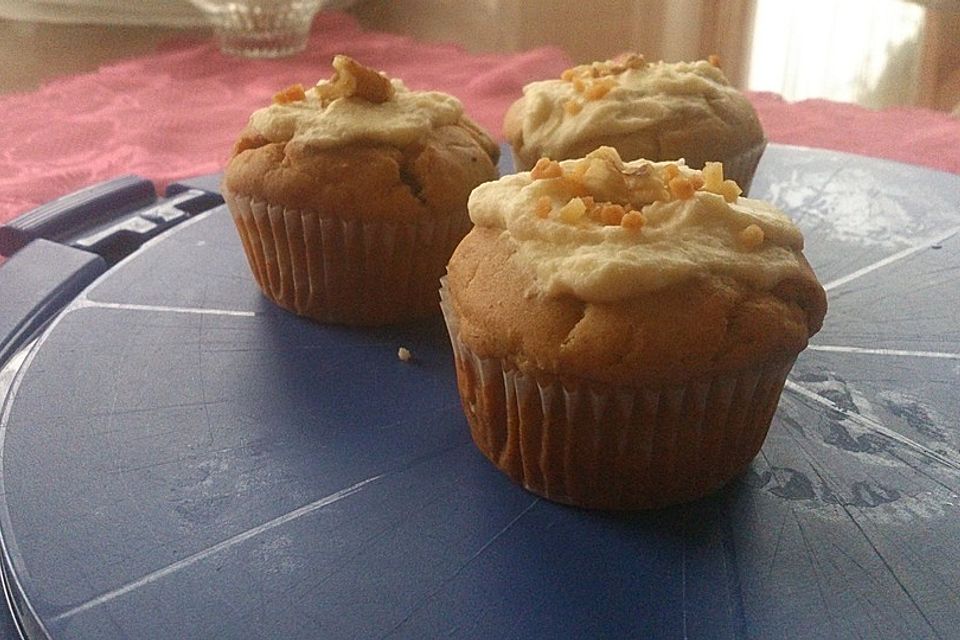 Bananen-Split-Muffins mit Joghurt