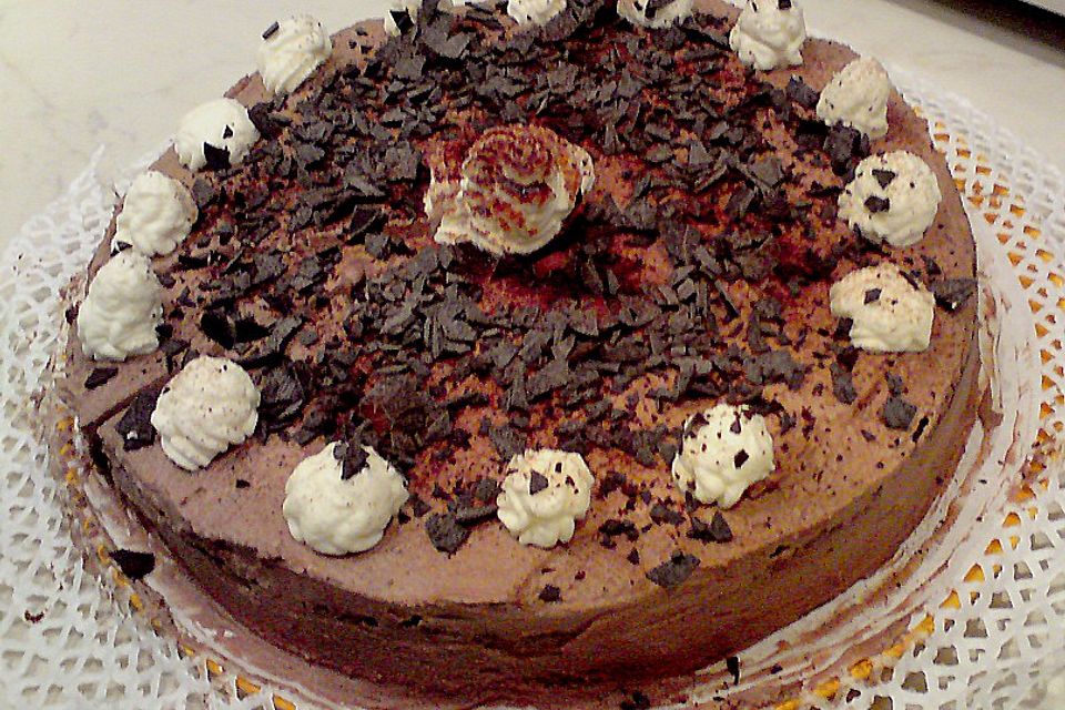 Schoko - Sahne Torte