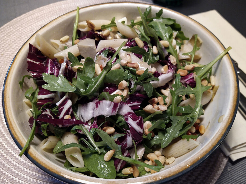 Penne-Rucola-Radicchio-Salat von McMoe| Chefkoch