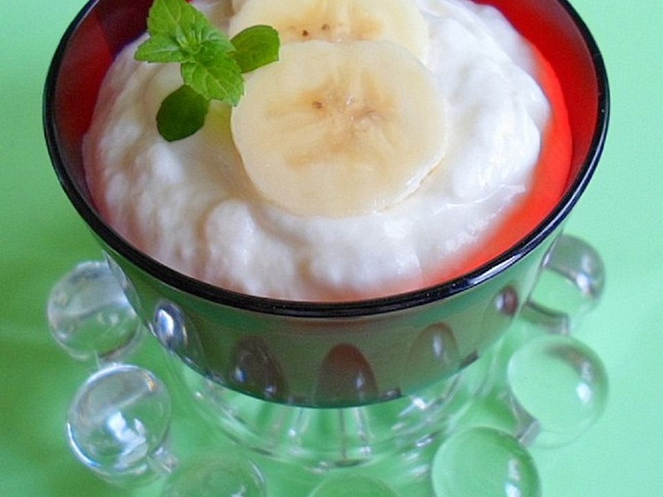 Bananen-Sahne-Joghurt von lolabasasi| Chefkoch