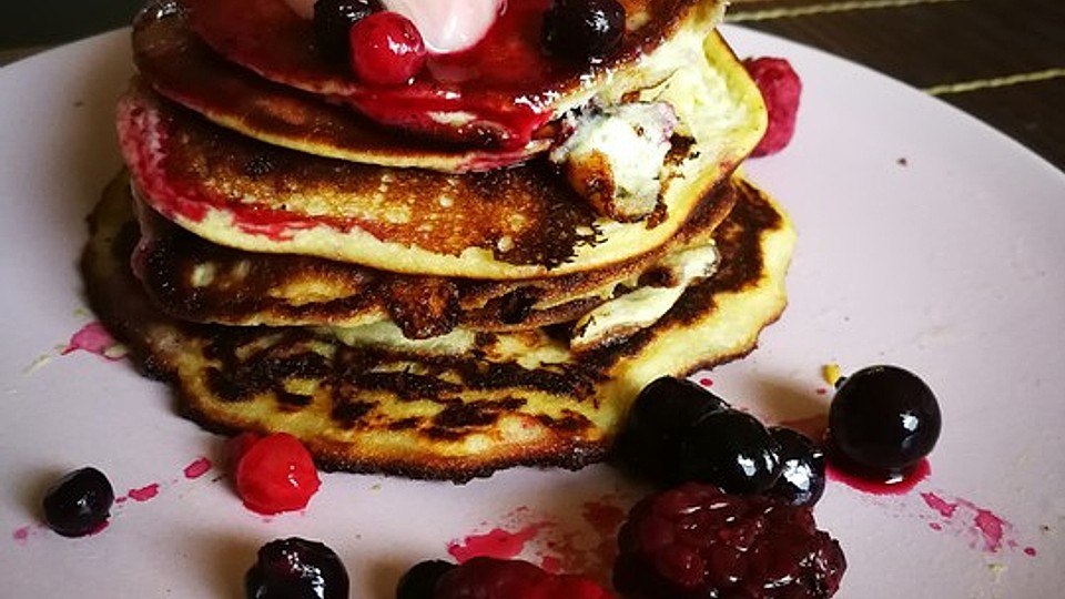 Saftiger Bananen Protein Pancake Von House Katze Chefkoch 