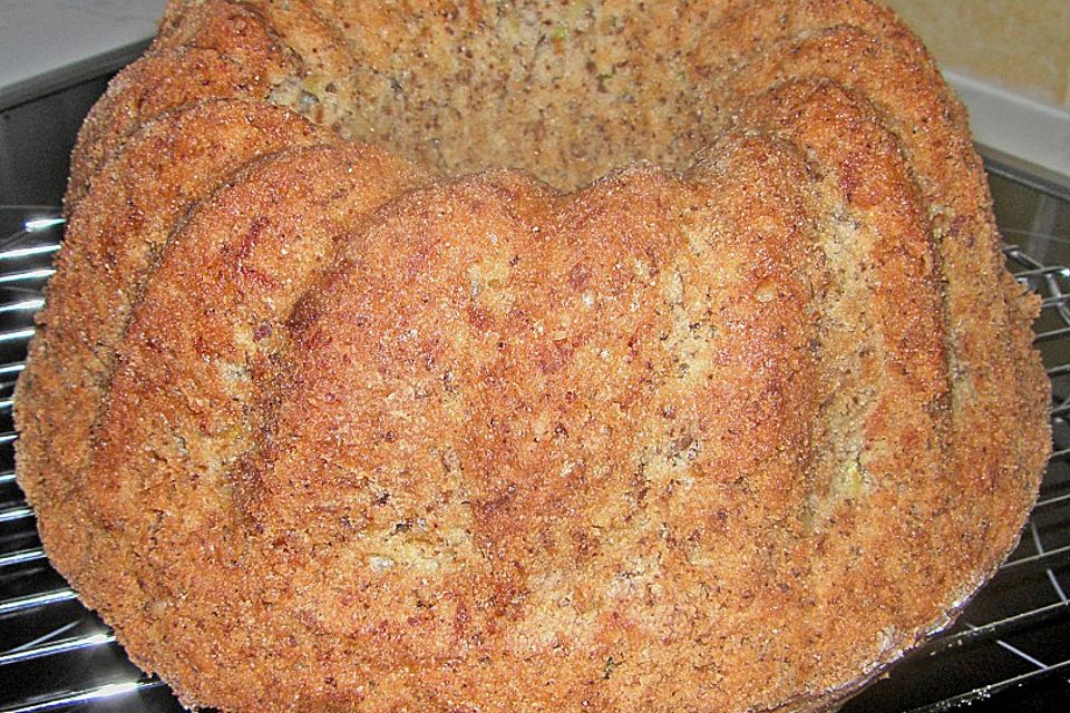 Zucchini - Nuss - Kuchen