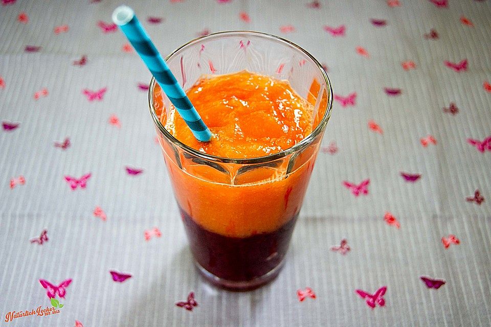 Brombeer-Papaya Smoothie