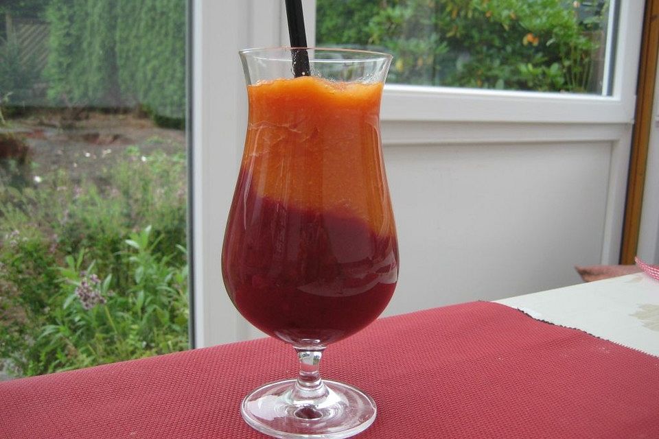 Brombeer-Papaya Smoothie