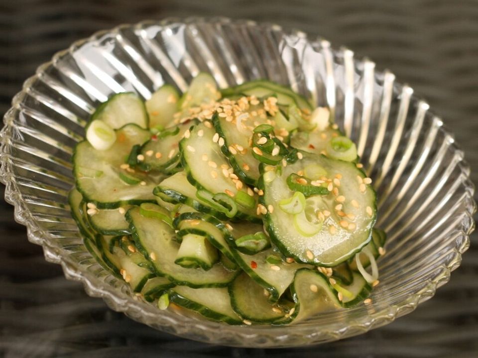Scharfer koreanischer Gurkensalat von Fräulein_Kimchi| Chefkoch