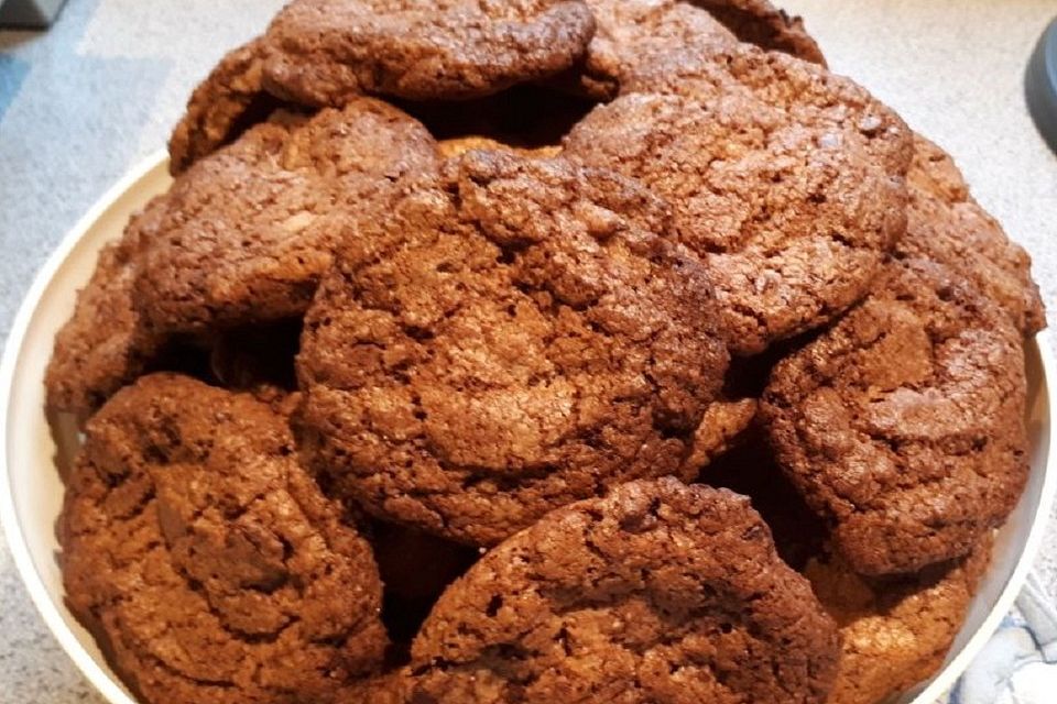 Schoko-Brownie-Cookies