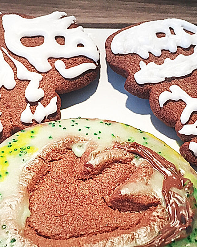 Jurassic Park World Dinosaurier Fossil Cookies mit Nutella