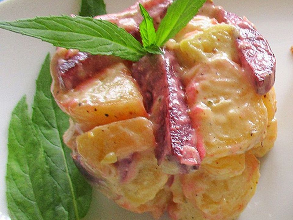 Kartoffel-Rote Bete-Salat von movostu| Chefkoch