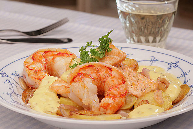 Pannfisch mit Senf-Hollandaise von Chefkoch-Video| Chefkoch