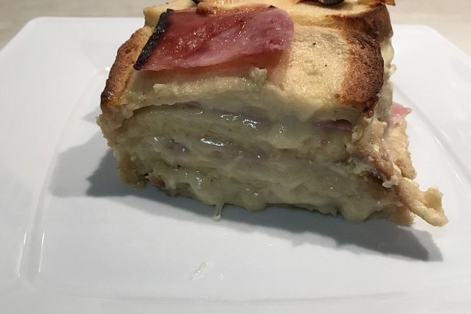 Croque Monsieur Auflauf