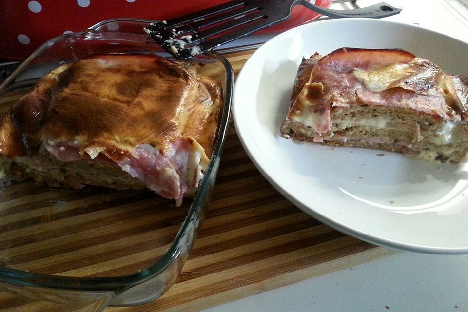 Croque Monsieur Auflauf