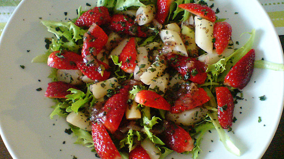 Spargel mit Erdbeersauce Low Fett 30 Spargel mit Erdbeersauce Low Fett 30