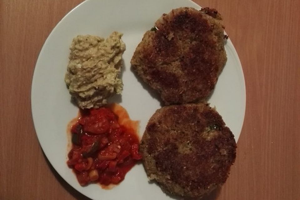 Grünkernbratlinge pikant