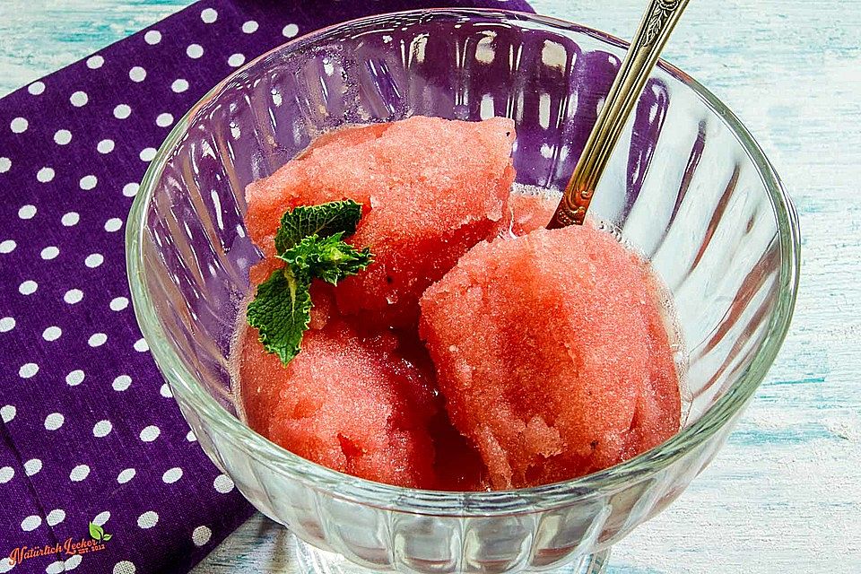 Wassermelonensorbet