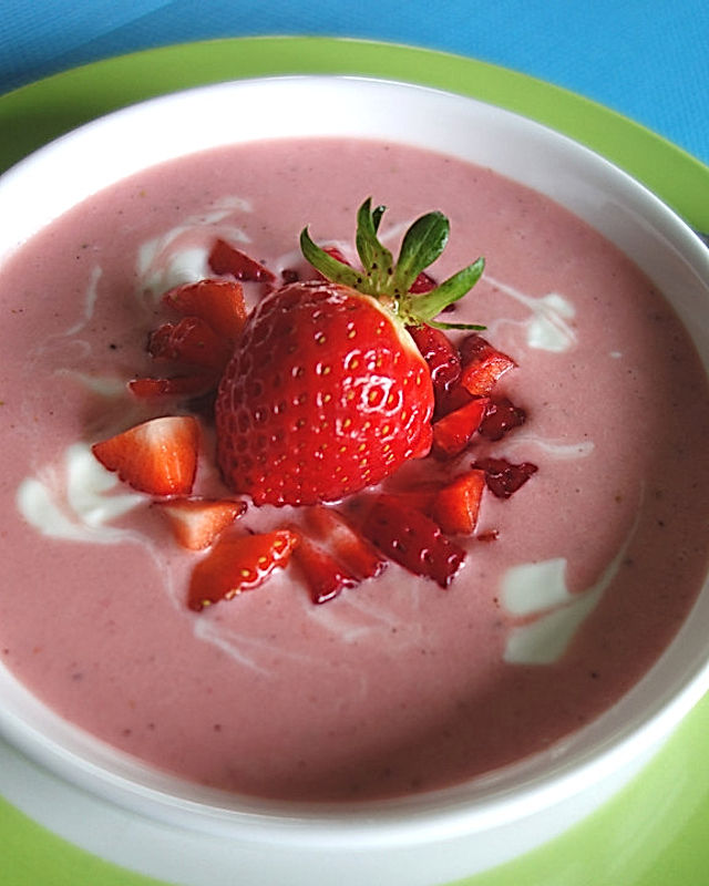 Erdbeer-Limetten-Joghurt