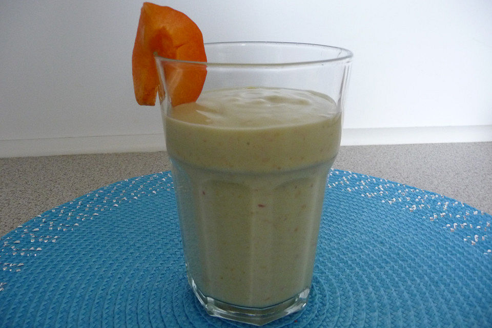 Avocado-Aprikosen-Joghurt-Smoothie