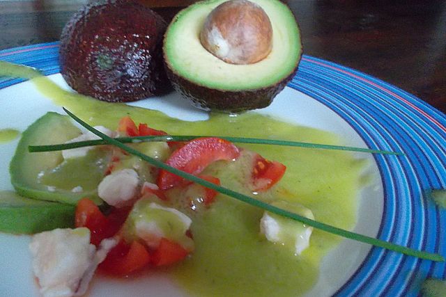 Avocado-Dressing fr Salat von Maxxxxxi