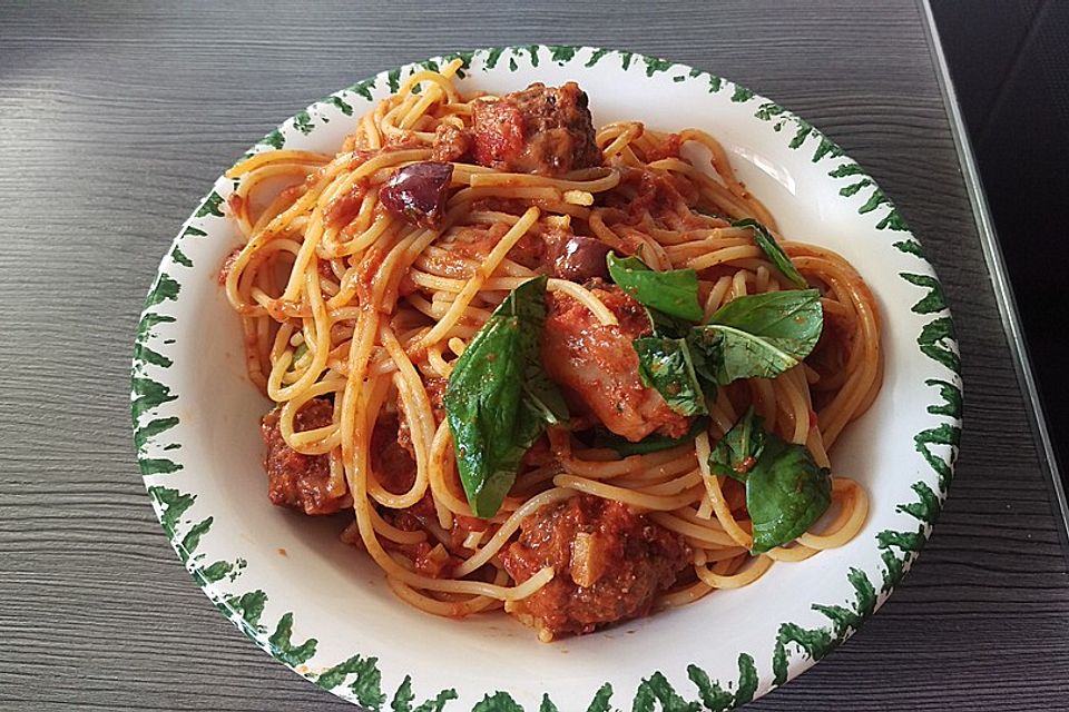 Spaghetti alla Mafia di Sicilia