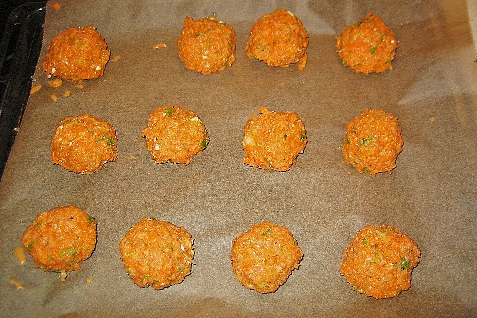 Möhrenbällchen Möhrenbällchen