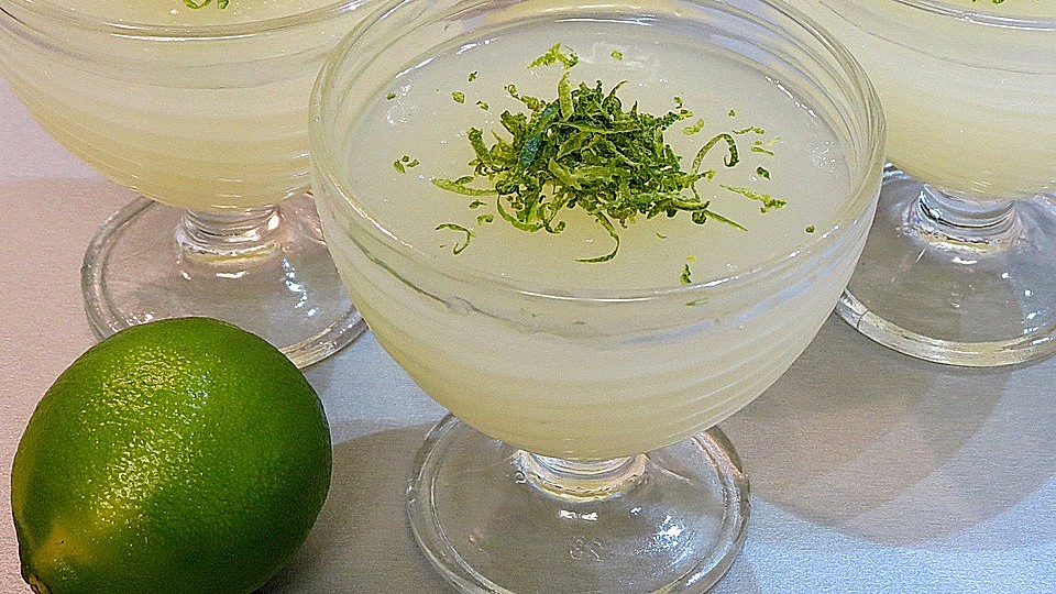 Limetten–Sekt–Kaltschale von CherAndi| Chefkoch