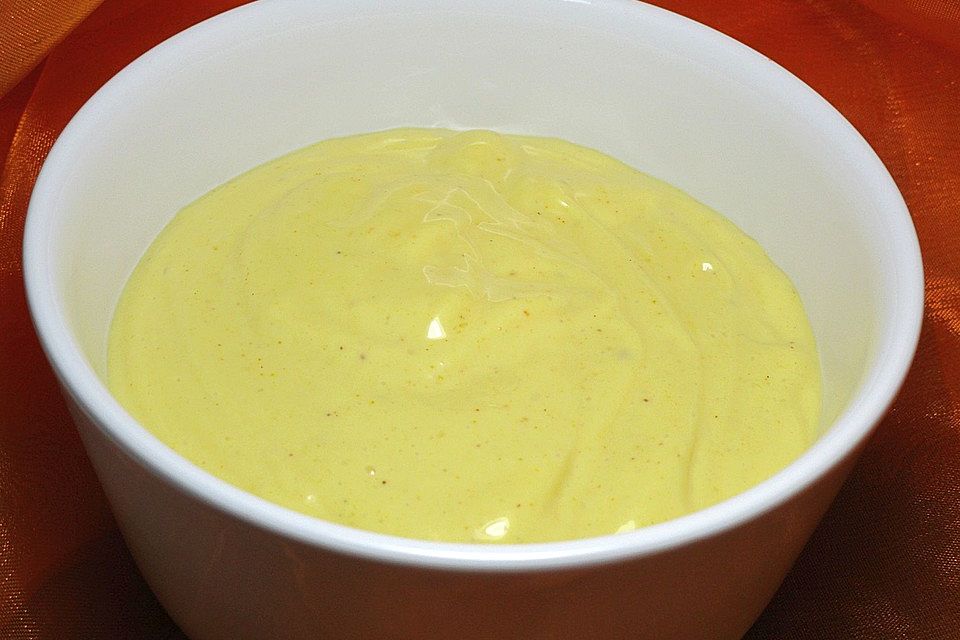 Orangen-Curry-Mayonnaise