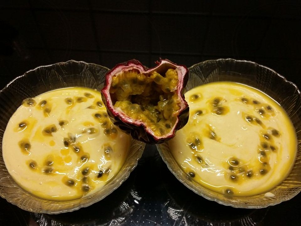 Mango- und Passionsfruchtcreme| Chefkoch