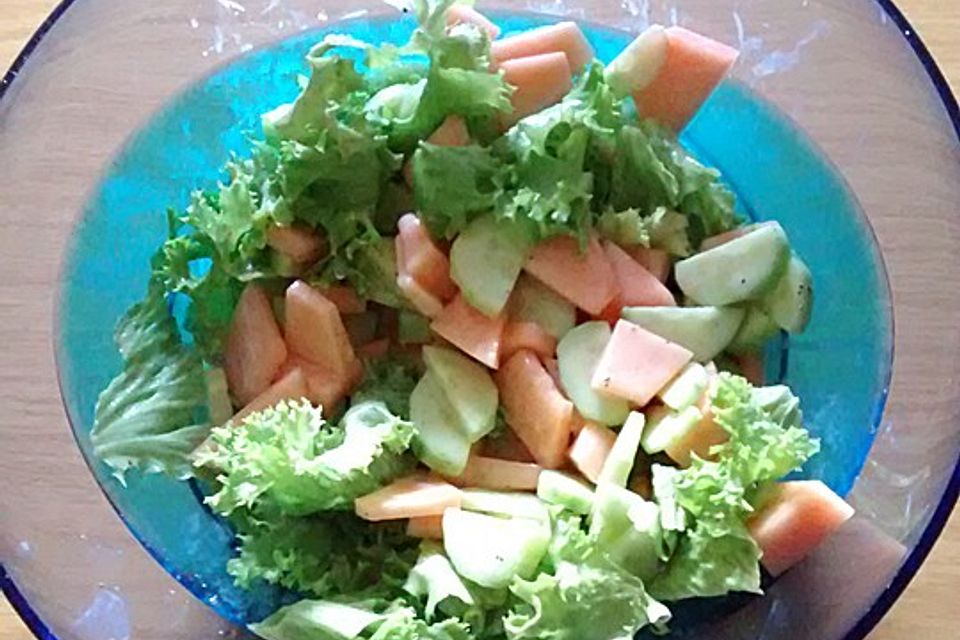 Melonen-Gurken-Salat