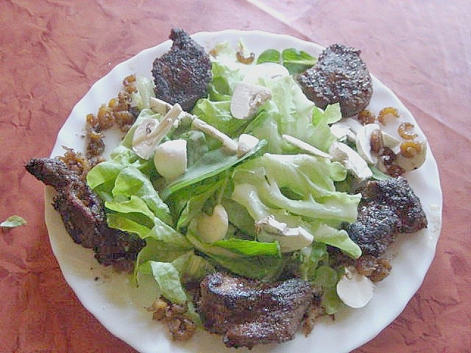 Salat mit Filet und Shrimps von hobbykoechin| Chefkoch