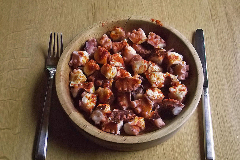 Tintenfisch Pulpo Gajego