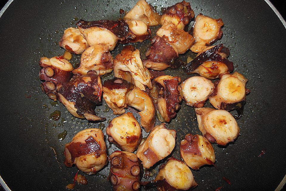 Tintenfisch Pulpo Gajego