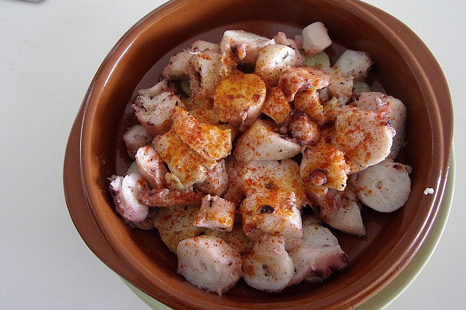 Tintenfisch Pulpo Gajego