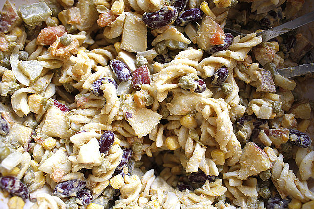 Nudelsalat, fruchtig und würzig von Ingwerknoellchen| Chefkoch
