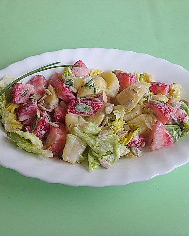 Kartoffel-Erdbeer-Salat
