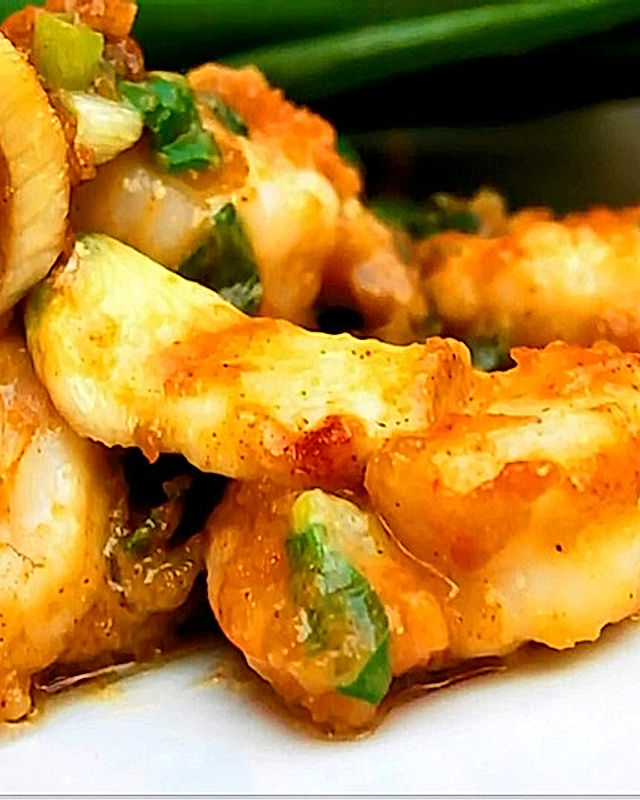 Scharfe Saigon Shrimps