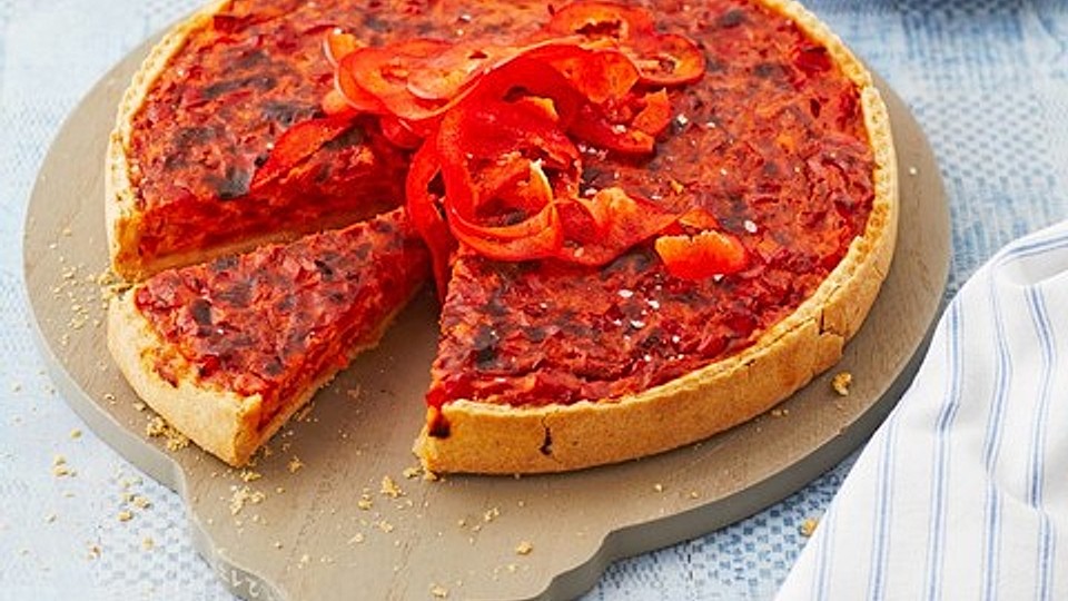 Vegetarische Paprika-Zwiebel-Quiche von MultikochDE