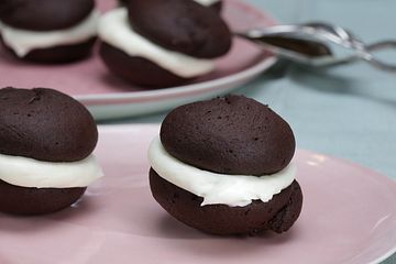 Whoopie Pies mit Frischkäse Frosting
