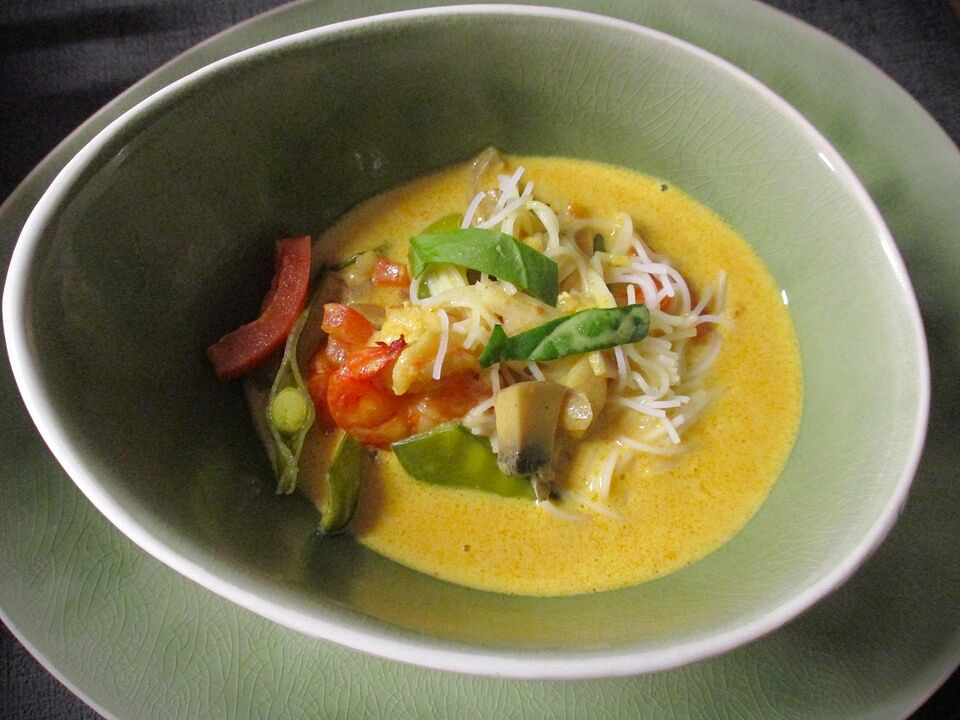 Scharfe Blitz-Thai-Curry-Suppe von Kai1993| Chefkoch
