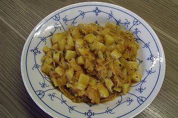 Kartoffel - Sauerkraut - Topf