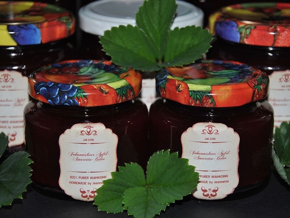 Johannisbeer-Apfel-Amaretto-Gelee von Andy_s_lj| Chefkoch